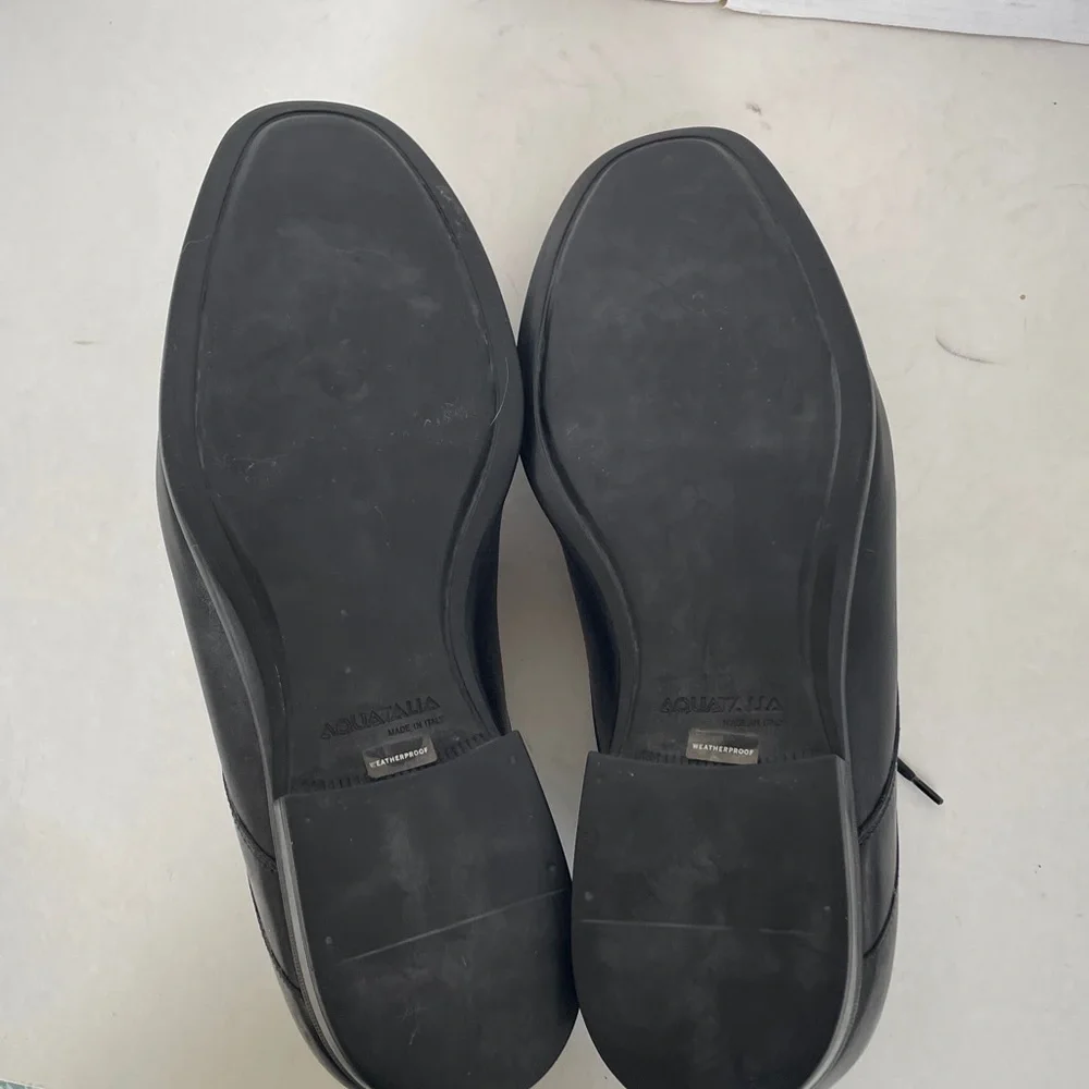Aquatalia men’s 11.5 black dress shoes